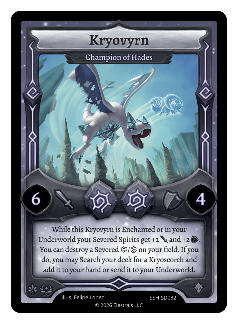 Kryovyrn - Champion of Hades - SSH-SD032